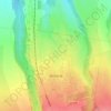 Victoria topographic map, elevation, terrain