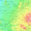 Berkel topographic map, elevation, terrain
