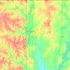 Washington County topographic map, elevation, terrain