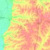 Carroll County topographic map, elevation, terrain