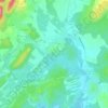 Le Triadou topographic map, elevation, terrain