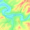 Palouse topographic map, elevation, terrain