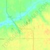 Industry topographic map, elevation, terrain