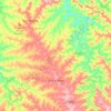 Três de Maio topographic map, elevation, terrain