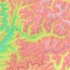 格当乡 topographic map, elevation, terrain