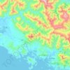 Païta topographic map, elevation, terrain