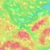 Baker Settlement topographic map, elevation, terrain