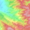 Hauteroda topographic map, elevation, terrain