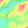 Juncais topographic map, elevation, terrain