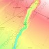 San Juan de Siguas topographic map, elevation, terrain