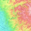 Wupper topographic map, elevation, terrain