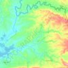 2e Roye sec topographic map, elevation, terrain
