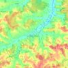 Mitterskirchen topographic map, elevation, terrain
