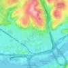 Central Northside topographic map, elevation, terrain
