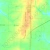 Vermont topographic map, elevation, terrain