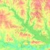 Sam Rayburn Reservoir topographic map, elevation, terrain