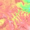 Medinaceli topographic map, elevation, terrain