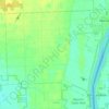 Cottrellville Township topographic map, elevation, terrain