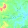 Ivy topographic map, elevation, terrain