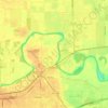 Richmond topographic map, elevation, terrain