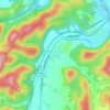 Elliston topographic map, elevation, terrain