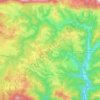 Jaurrieta topographic map, elevation, terrain