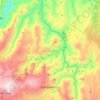 Campamento topographic map, elevation, terrain