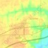 Mulberry Grove topographic map, elevation, terrain