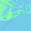 Cape May topographic map, elevation, terrain