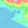 Taranto topographic map, elevation, terrain