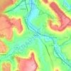 Humes-Jorquenay topographic map, elevation, terrain