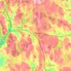 Colchester topographic map, elevation, terrain