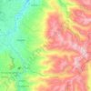 Chambo topographic map, elevation, terrain