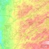 Town of Webb topographic map, elevation, terrain