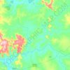 Palmeiras topographic map, elevation, terrain