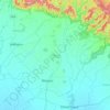 Bilaspur topographic map, elevation, terrain