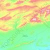 Gourrama topographic map, elevation, terrain
