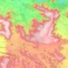 Samri(Kusmi) Tahsil topographic map, elevation, terrain