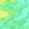 Pedrinhas topographic map, elevation, terrain