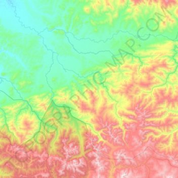 Амыльский сельсовет topographic map, elevation, terrain