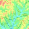 Greensburg topographic map, elevation, terrain