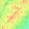 Milford Township topographic map, elevation, terrain