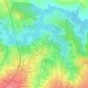 Setor Lago Sul topographic map, elevation, terrain