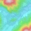 Schiederweiher topographic map, elevation, terrain