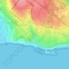 Ambarlı Mahallesi topographic map, elevation, terrain