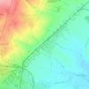 Ruffey-lès-Echirey topographic map, elevation, terrain