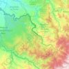 Rio San Juan topographic map, elevation, terrain