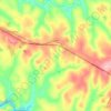 Canitar topographic map, elevation, terrain