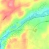 East Bangor topographic map, elevation, terrain