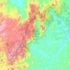 Parque Nacional do Alto Cariri topographic map, elevation, terrain